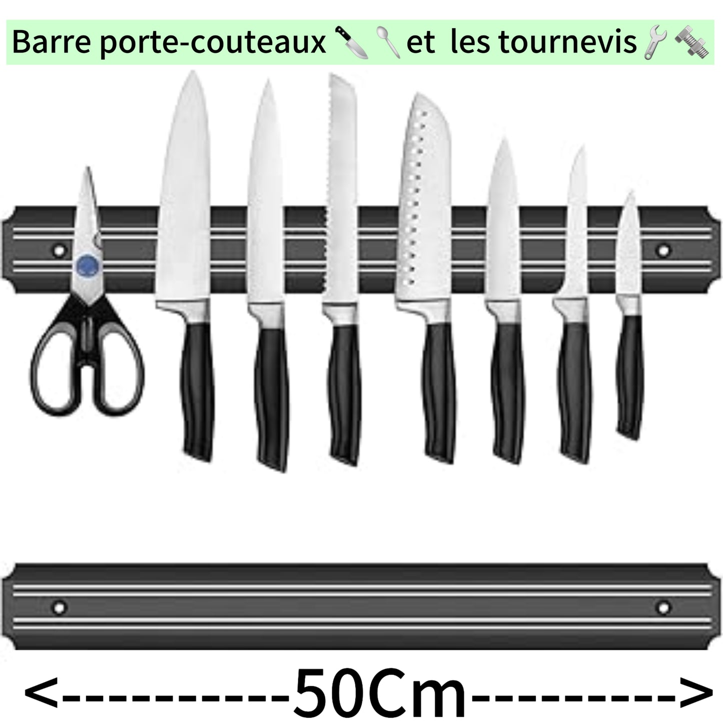 Barre porte-couteaux🔪🥄 et tournevis🔧 2200DA (Copy)